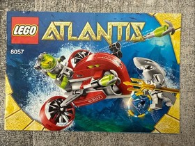 LEGO Atlantis Instructions Manual Lot 8057 8059 8076 from Retired Sets