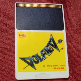 Taito Volfied PC Engine HuCard Japan Import Shooter Game Cartridge
