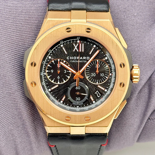 Chopard Alpine Eagle 44mm Automatic Chrono 18k Rose Gold Men's...