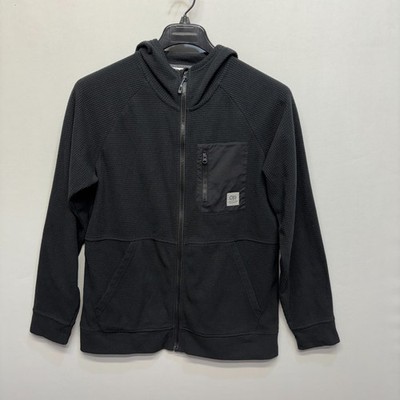 Outdoor Research Men Full Zip Trail Mix Hoodie Size Medium Grid Fleece C101 -12