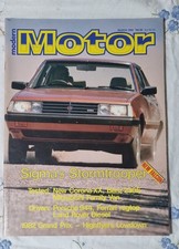 Sigma Mitsubishi Porsche 944 Land Rover Ferrari March 1982 Motor Magazine