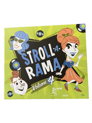 Diverse Stroll-A-Rama Volume 4 Atomicat 2024 CD Rock n Roll Rockabilly Doo-Wop