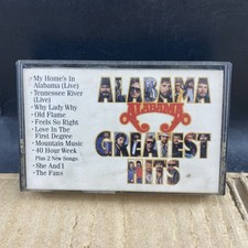 Alabama Greatest Hits CASSETTE, MULTIPLES SHIP FREE