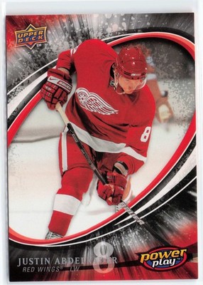 2008-09 Upper Deck Power Play Box Set #327 Justin Abdelkader - Detroit Red Wings