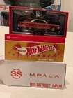 Hot Wheels Red Line Club RLC Lowrider 1964 Chevrolet Impala SS Red