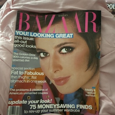1983 HARPERS BAZAAR Paulina Porizkova Jerry Hall Bitten Knudsen Barbara McQueen