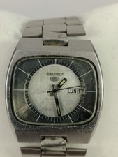 Orologio uomo Seiko 5 automatico data giorno vintage ref. 6309-5230 Custodia TV Giappone