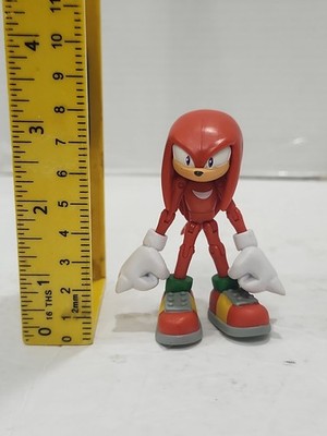 Jazwares Sonic Hedgehog Knuckles Action Figure Toy 3  Inch Sega