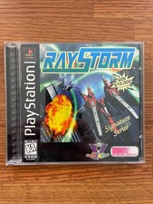 RayStorm (Sony PlayStation 1, 1997) Complete - Great Condition Manual and Disc