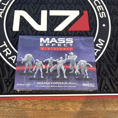 Mass Effect Reaper Forces Alpha Resin Collectors Miniature Set - Sealed New