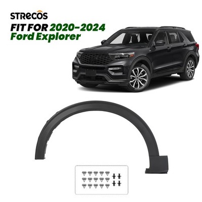 Front Fender Flare Wheel Arch Molding For 2020-2024 Ford Explorer Driver Side LH