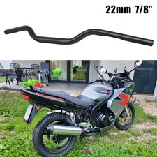 Motorcycle 7/8'' 22mm Drag Bar Handlebars Black For Suzuki GS500F GS500E GS500