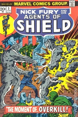 SHIELD #3 FN+ 6.5 1973 Stock Image