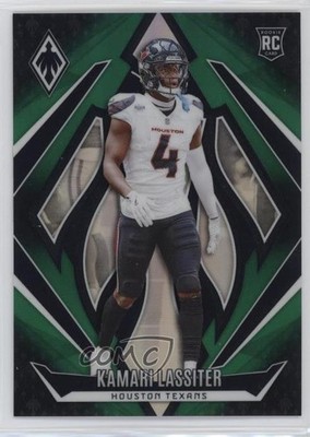 2024 Panini Phoenix Rookies Green Fade 51/199 Kamari Lassiter #211 Rookie RC 3hd