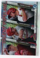 2017 Bowman Talent Pipeline Insert Rookie Flaherty Bader Valera #STL