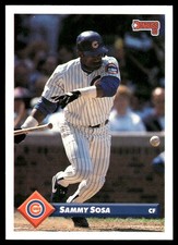 Sammy Sosa 1993 Donruss #186 Chicago Cubs MLB READ FREE SHIPPING AutographDen