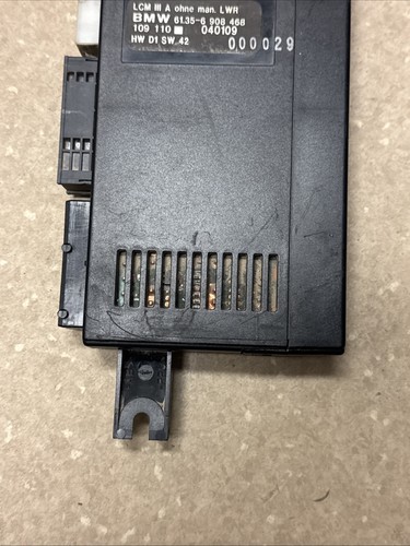 Módulo de control de luz BMW 530i E39 525i 540i genuino LCM 6908468 OEM #1940 - Imagen 4 de 9