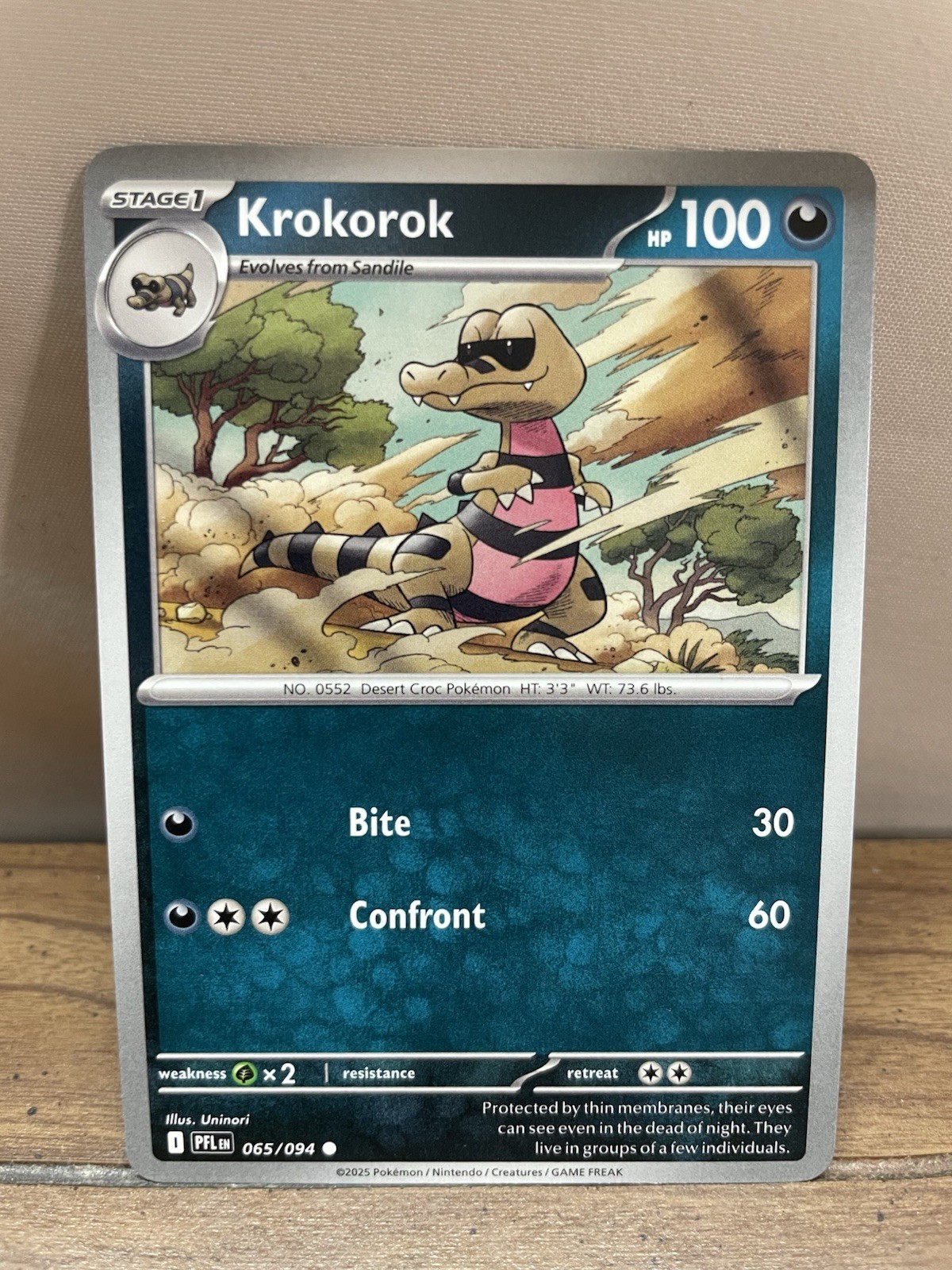 Krokorok 065/094 Me02: Phantasmal Flames Regular