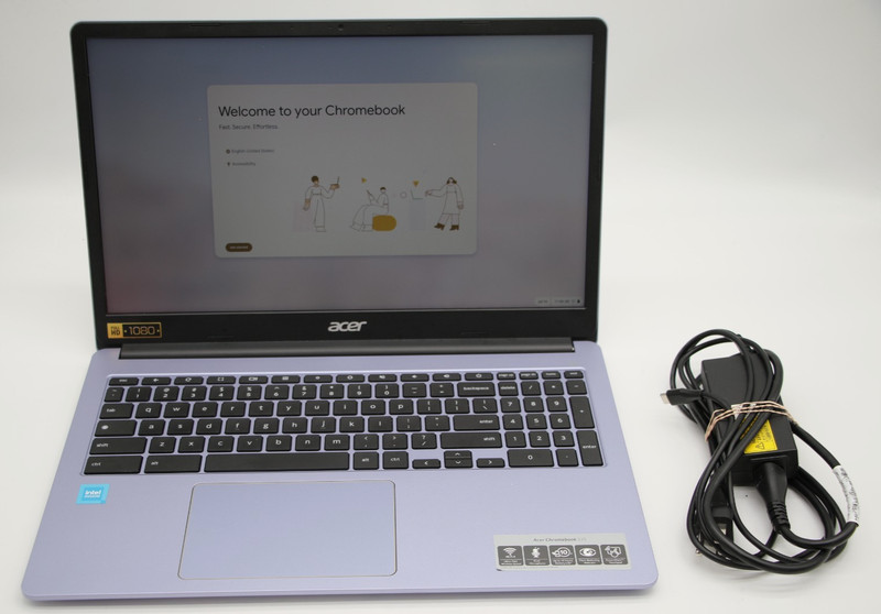 Acer Chromebook 315 15.6" Intel Celeron N4500 4GB RAMS 64GB - Purple
