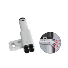 4-Input PTFE Adapter for für bambu C E X2D P2S Supporting 7 Filament Lines