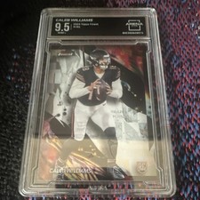 2024 Topps Finest Caleb Williams #161 Rookie Arena Club 9.5 Chicago Bears