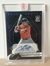 Alex Bregman /7 - 2022 Donruss Optic Elite Series Signatures Pandora Sealed Auto
