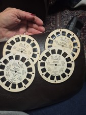 Lot of 2 vintage/old View-Master Reel 1062 Night Before Christmas