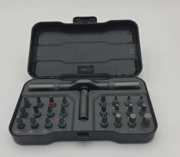 AtuMan 24 in 1 Ratchet Screwdriver Set with Detachable Handle, S2 Alloy Steel - Image 4 of 4