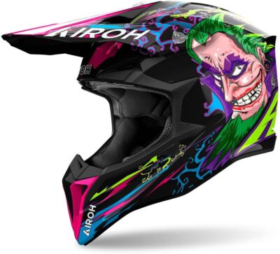 Airoh Motorcycle Cross Helmet Wraaap Music AI40040081