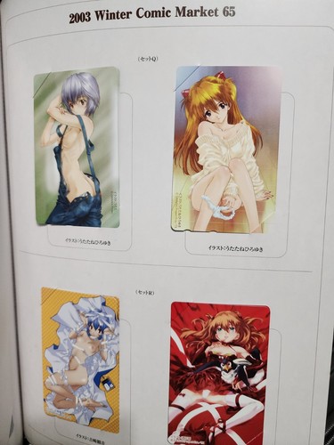 GAINAX Evangelion 1999 - 2003 Veranstaltung Telefonkartenbuch 40 Karten - US-Verkäufer - Bild 12 von 12