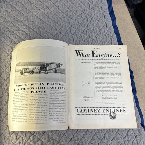 Aviation Magazine. 1928. Aerial View Baltimore. Fledgling Loening Amphibian - Picture 3 of 12