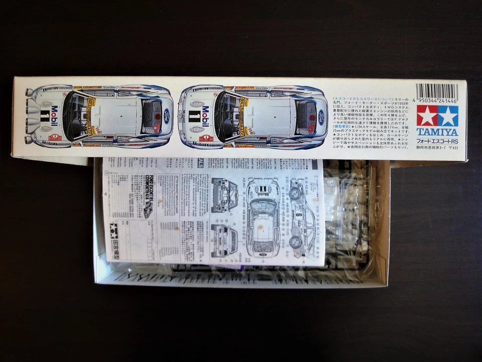 Ragionevole! TAMIYA 1/24 FORD ESCORT RS Cosworth 4x4 Vintage! - Immagine 3 di 4