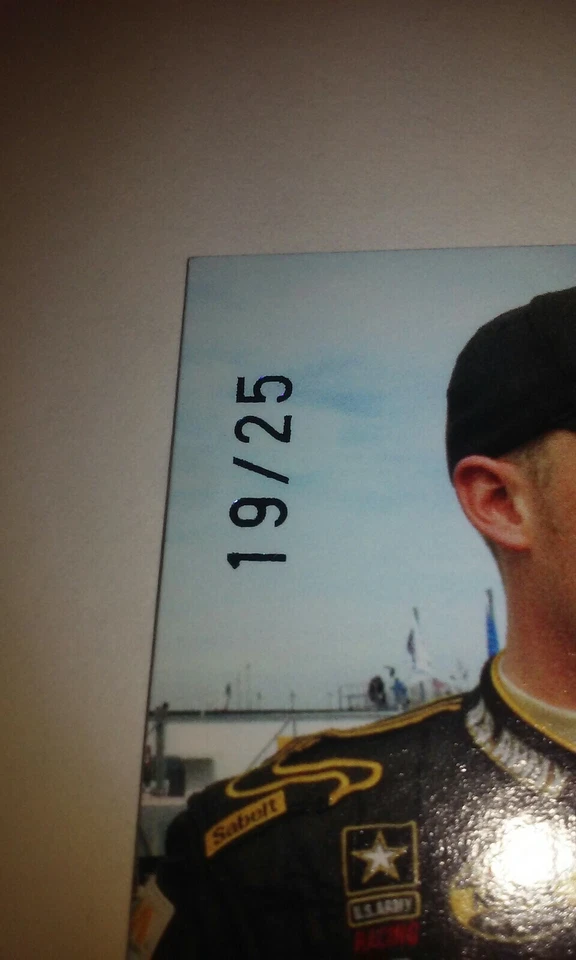 Regan Smith Autograph 2007 Rookie Press Pass Card 19/25 Made Nascar Rare - Image 2 of 4