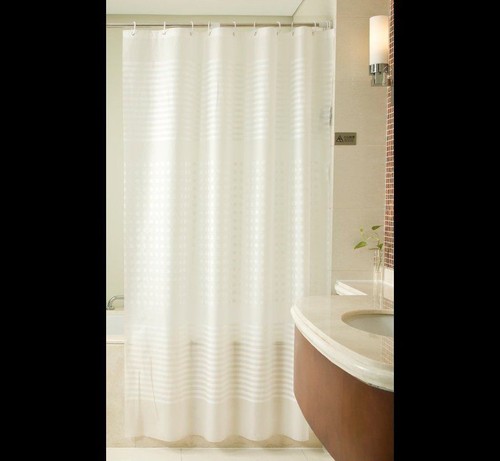 Clearance Stylish Dot Stripe Shower Curtain 180x200 NEW Free Shipping - Picture 2 of 6