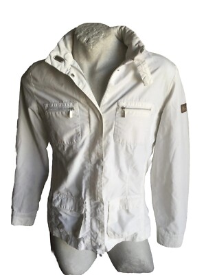 Sergio Tacchini Windschutzjacke Damen Casual Baumwolle Sweatshirt Jacke Größe