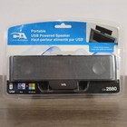 New Cyber Acoustics Usb Powered Portable Computer Speakers Ca-2880