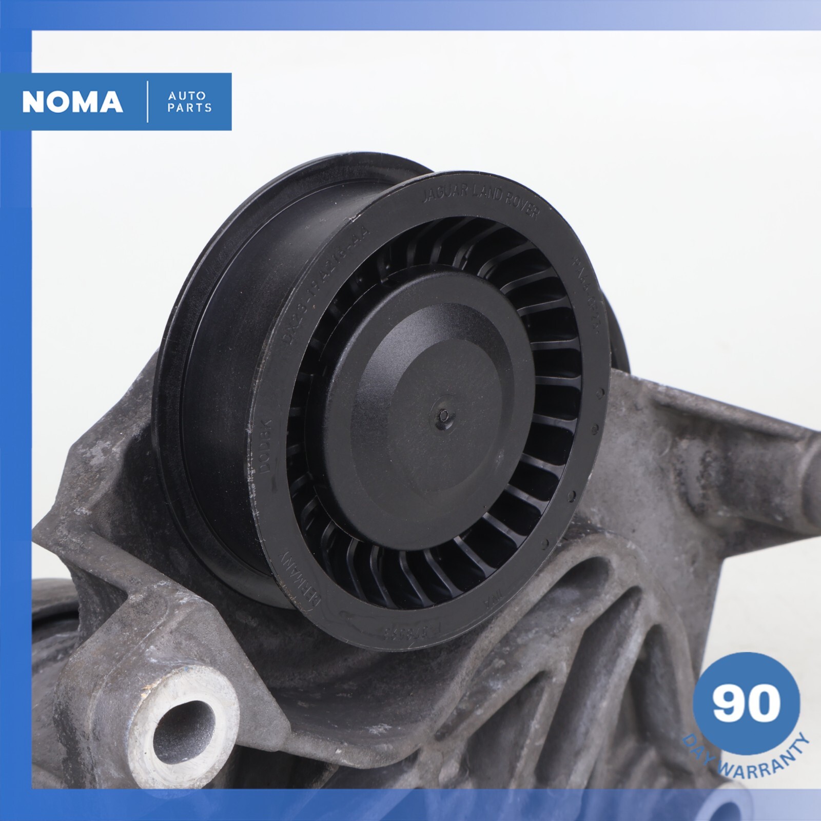 10-23 Jaguar X152 F-Type S/C Engine Motor Drive Belt Tensioner Idler Pulley OEM