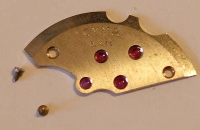 CORTEBERT CAL. 484 RÄDERWERKBRÜCKE PART No. 110