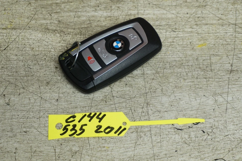 BMW 535I XDRIVE F10 2011 sedán 3,0 L L6 gasolina 4 botones mando a distancia llavero inteligente OEM Foto 3 de 4