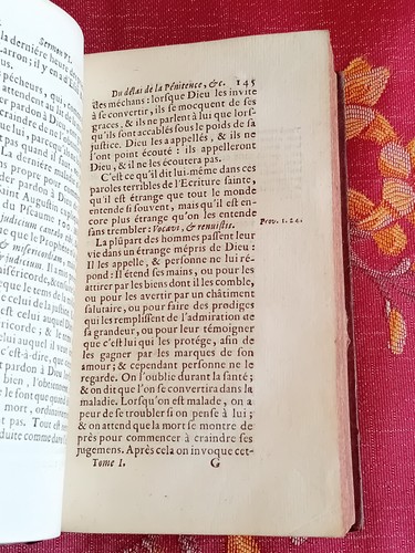 Sermons sur les importantes matières de la Morale Chrétienne LE JEUNE T.1-8 1738 - Picture 7 of 11