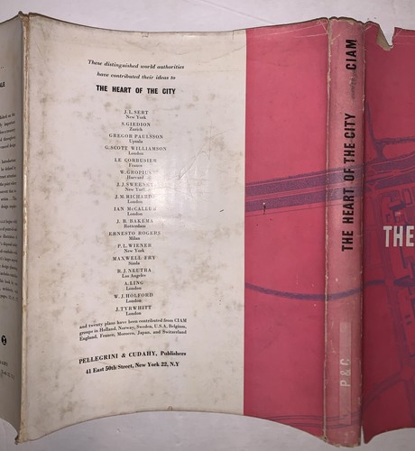 1952, 1st Ed in DJ, CIAM 8, THE HEART OF THE CITY, URBAN LIFE, ARCHITECTURE - Picture 5 of 15