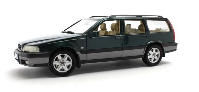 Volvo V70 XC Cross Country break scandinave bleu vert 1/18 Cult Models