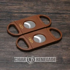 Oliva Double Blade Stainless Steel Sure-Cut Cigar Cutter - 2 Pack