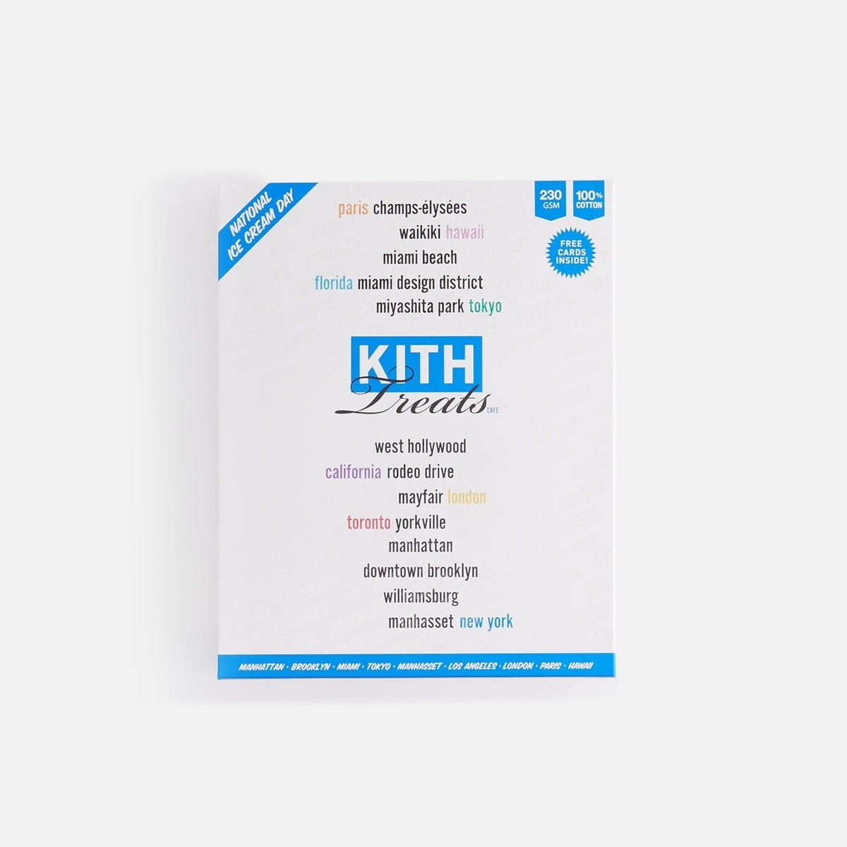KITH Treats • California Café Tee • XXL • 100% Cotton