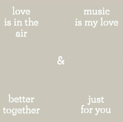 Alexandra Renke, Stencil 6'', Sentiments Stencil, Just For You, Better Together 