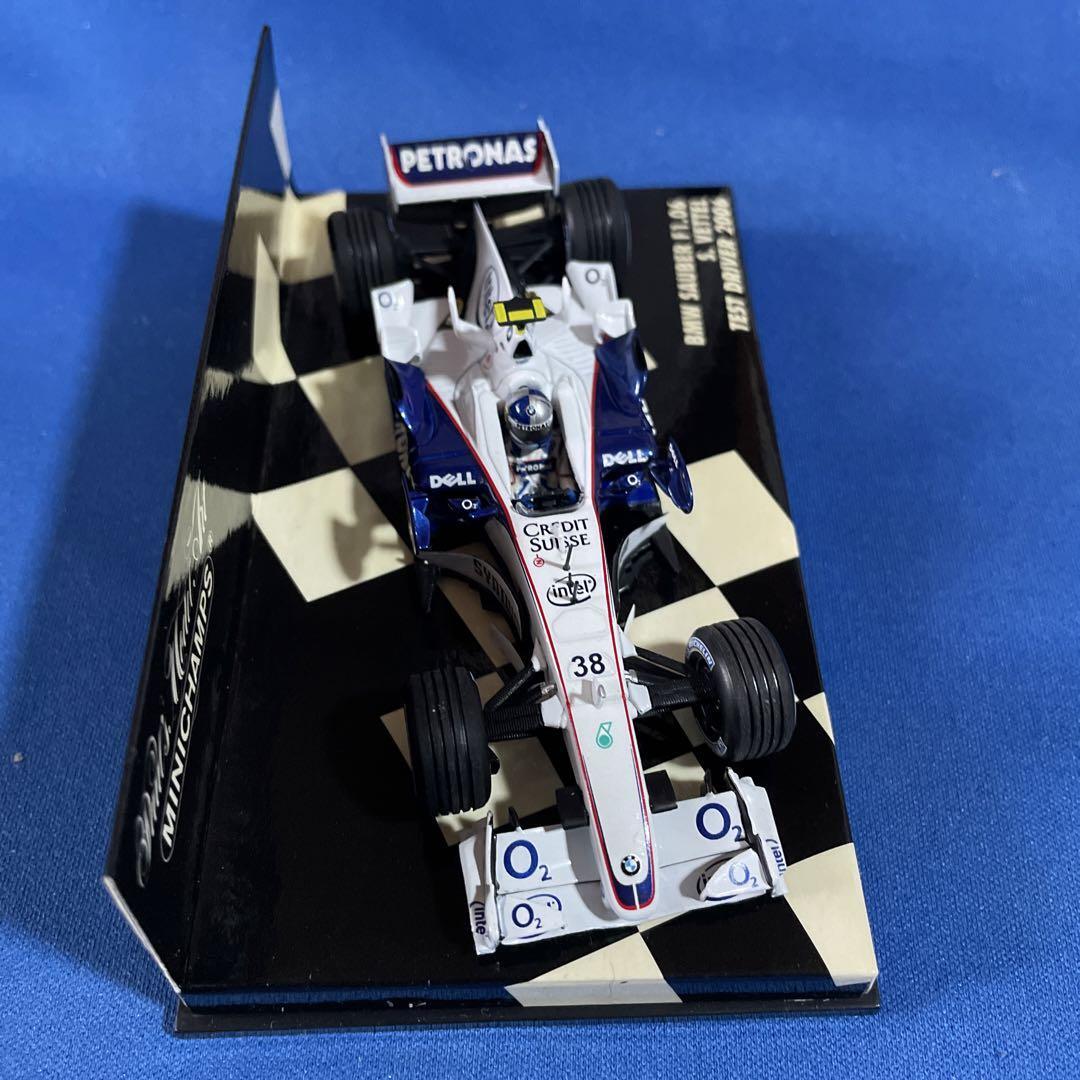 P.M.A F1 1/43 S.ベッテル　BMWザウバー　F1.06 Minichamps 1/43 BMW Sauber F1.06 S. Vettel - Test Driver