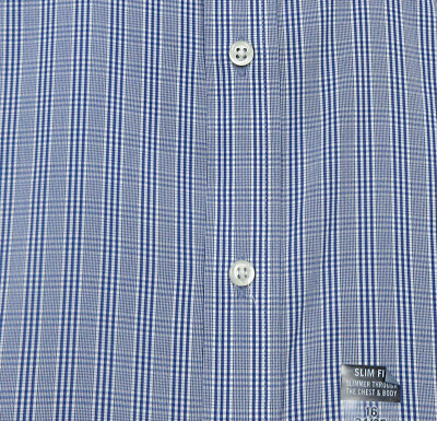 lauren ralph lauren men's slim-fit stretch performance dress shirt Polo Ralph Lauren Men's Stretch Poplin Shirt - Lafayette Blue main image 1