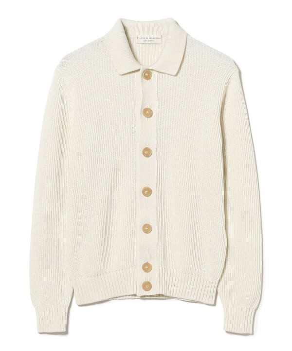 (ASK availability First) BEAMS FILIPPO DE LAURENTIIS / Cotton cardigan new