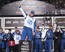 AUTOGRAPHED 2023 Chris Buescher 17 Fifth Third Bank DAYTONA WIN Victory Lane 
