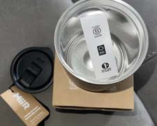 6 MiiR 12oz VI Camp Slide Lid Cup Silver 3D Tech Cold Hot Stainless Thermo BPA 6